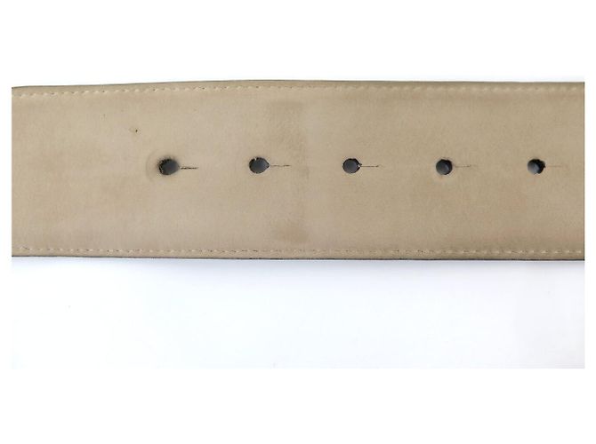 Alaïa ALAIA BREITER GÜRTEL T70 BIS 74 CM AUS SCHWARZEM LEDER - Ansicht 11