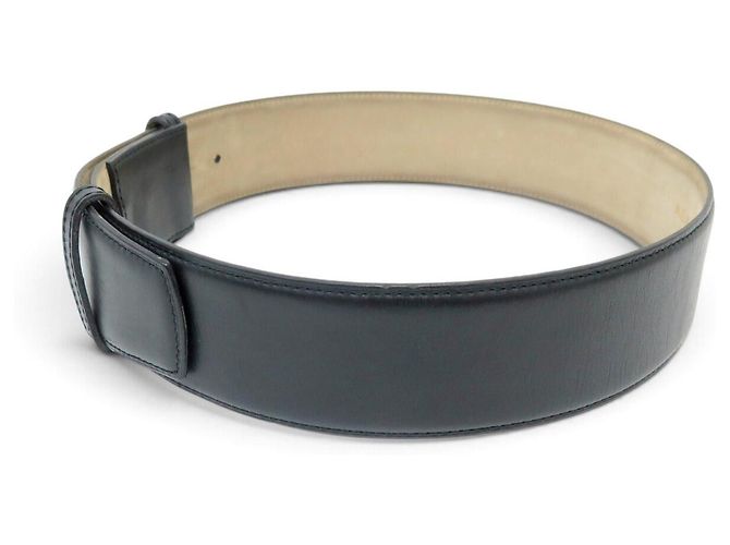 Alaïa ALAIA BREITER GÜRTEL T70 BIS 74 CM AUS SCHWARZEM LEDER - Ansicht 2