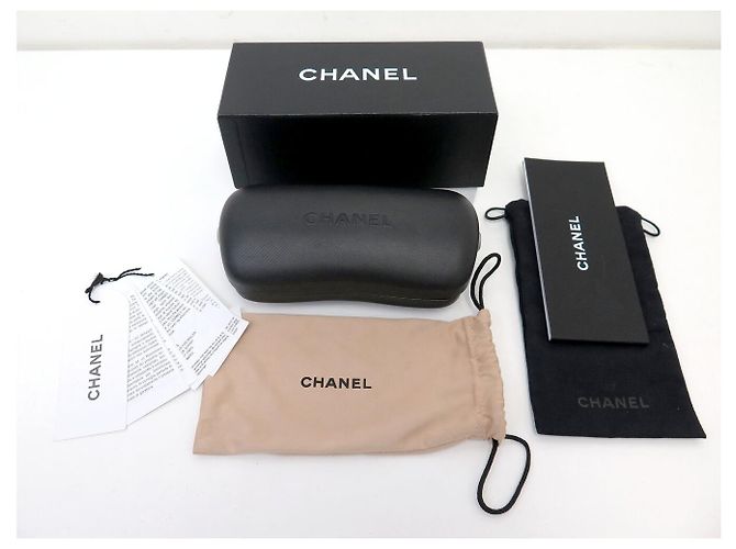 GAFAS DE SOL CHANEL 6012 NUEVAS MÁSCARA NEGRA CAJA ESTUCHE SUNGLASSES MASK Negro - vista 10
