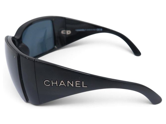 GAFAS DE SOL CHANEL 6012 NUEVAS MÁSCARA NEGRA CAJA ESTUCHE SUNGLASSES MASK Negro - vista 2