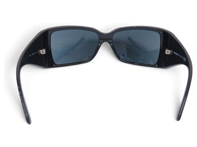 GAFAS DE SOL CHANEL 6012 NUEVAS MÁSCARA NEGRA CAJA ESTUCHE SUNGLASSES MASK Negro - vista 3