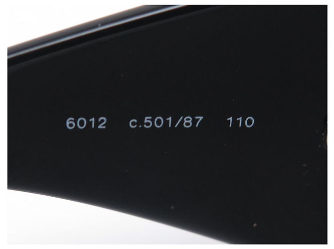 GAFAS DE SOL CHANEL 6012 NUEVAS MÁSCARA NEGRA CAJA ESTUCHE SUNGLASSES MASK Negro - vista 7