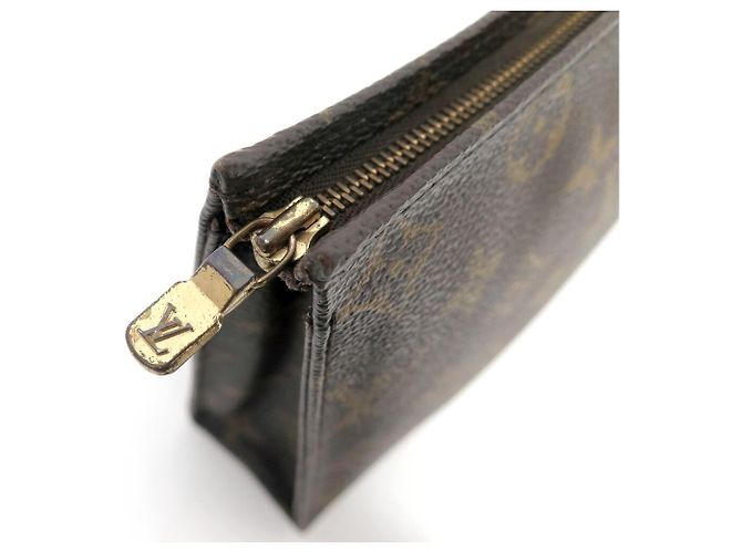 VINTAGE LOUIS VUITTON POCHE TOILETTE 19 M47544 POCHETTE MONOGRAM LV Marrone - vista 6
