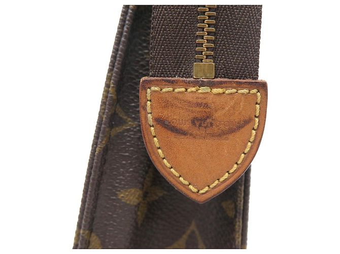 VINTAGE LOUIS VUITTON POCHE TOILETTE 19 M47544 POCHETTE MONOGRAM LV Marrone - vista 7