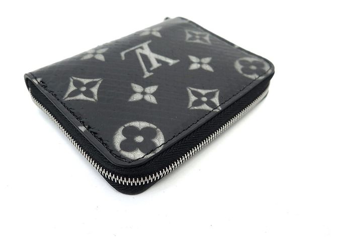 NEW LOUIS VUITTON ZIPPY WALLET PYTHON LEATHER MONOGRAM N97059 Black - view 4
