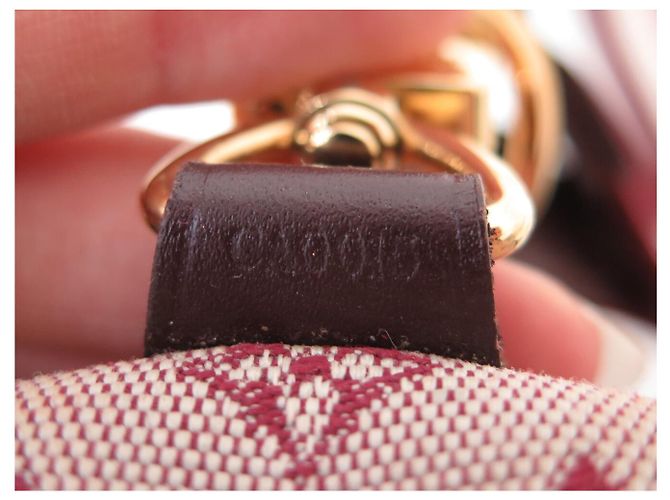 LOUIS VUITTON DIGITAL POUCH MONOGRAM MINI LIN CERISE M60001 Rot - Ansicht 11