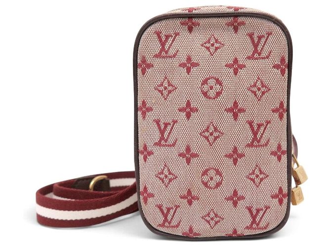 LOUIS VUITTON DIGITAL POUCH MONOGRAM MINI LIN CERISE M60001 Rot - Ansicht 2