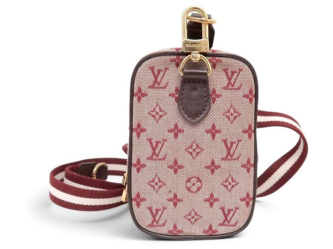 LOUIS VUITTON DIGITAL POUCH MONOGRAM MINI LIN CERISE M60001 Rot - Ansicht 3