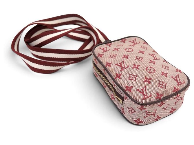 LOUIS VUITTON DIGITAL POUCH MONOGRAM MINI LIN CERISE M60001 Rot - Ansicht 4