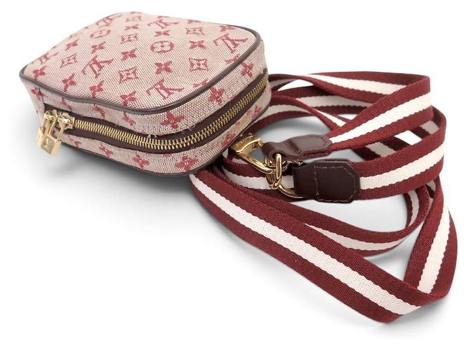 LOUIS VUITTON DIGITAL POUCH MONOGRAM MINI LIN CERISE M60001 Rot - Ansicht 5