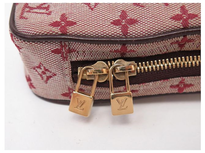 LOUIS VUITTON DIGITAL POUCH MONOGRAM MINI LIN CERISE M60001 Rot - Ansicht 8