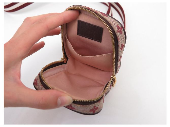 LOUIS VUITTON DIGITAL POUCH MONOGRAM MINI LIN CERISE M60001 Rot - Ansicht 9