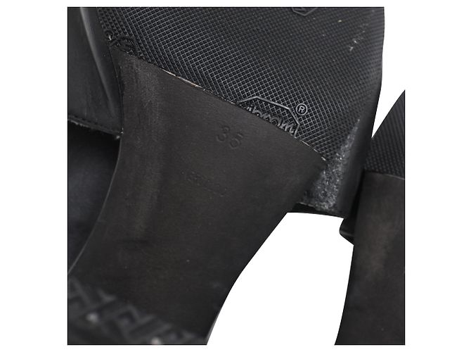 Mules a punta Isabeli Alexander Wang in pelle nera Nero - vista 10