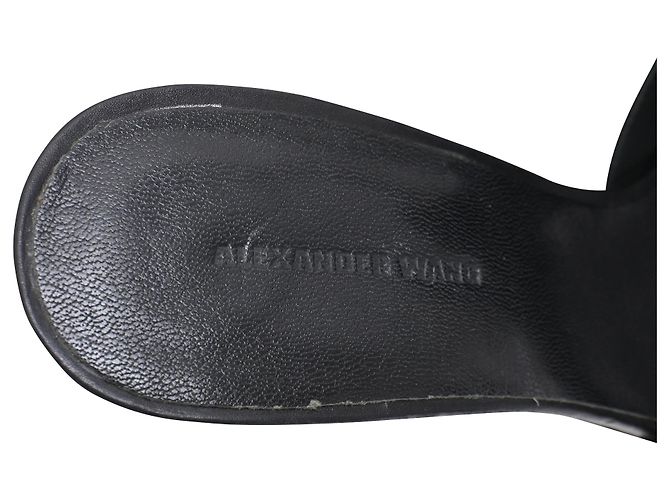 Mules a punta Isabeli Alexander Wang in pelle nera Nero - vista 14