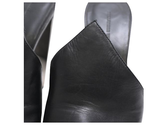 Mules a punta Isabeli Alexander Wang in pelle nera Nero - vista 17