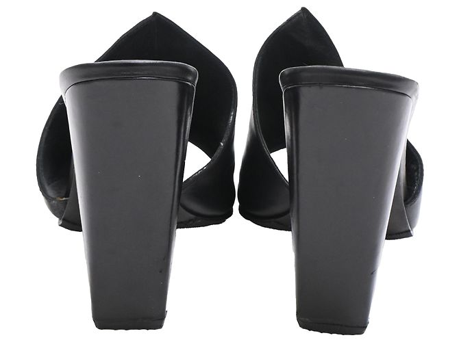 Mules a punta Isabeli Alexander Wang in pelle nera Nero - vista 3