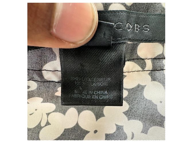 Abito midi a balze con stampa floreale Marc Jacobs in seta multicolore - vista 5