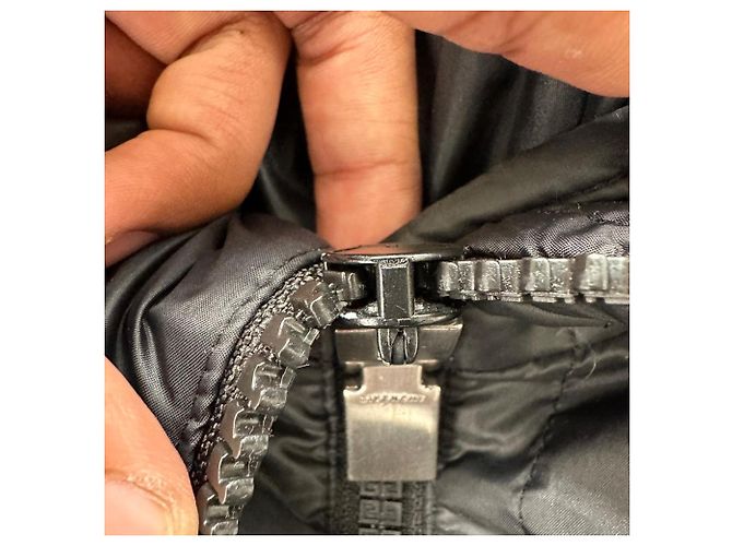 Givenchy Logo-Print Quilted Down Jacket in Black Polyamide - view 7