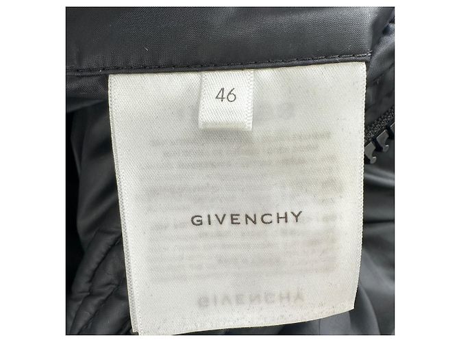 Givenchy Logo-Print Quilted Down Jacket in Black Polyamide - view 8