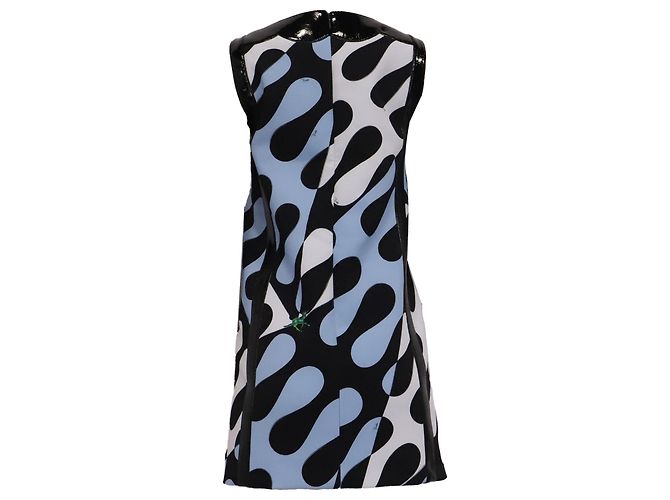 Emilio Pucci Pucci Printed Mini Shift Dress in Multicolor Viscose Multiple colors - view 4