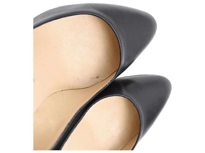 Décolleté Jimmy Choo Romy in pelle nera Stampa python - vista 17