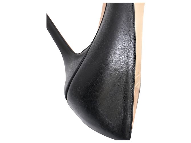 Décolleté Jimmy Choo Romy in pelle nera Stampa python - vista 18