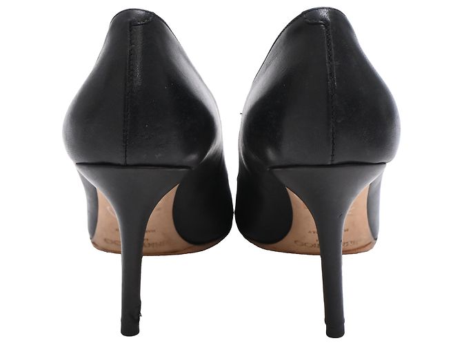 Décolleté Jimmy Choo Romy in pelle nera Stampa python - vista 3