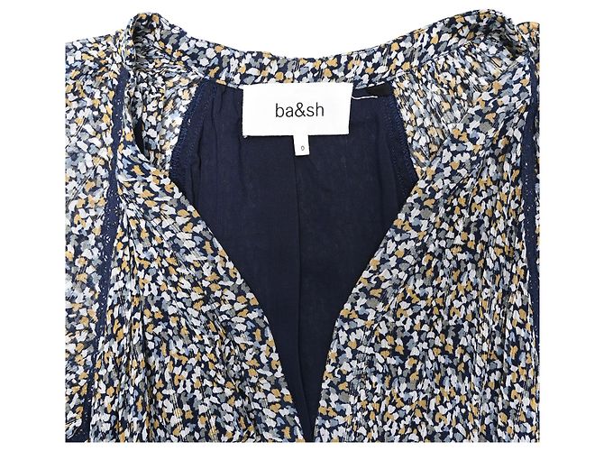 Abito midi Kamala Ba&sh in viscosa multicolore - vista 5