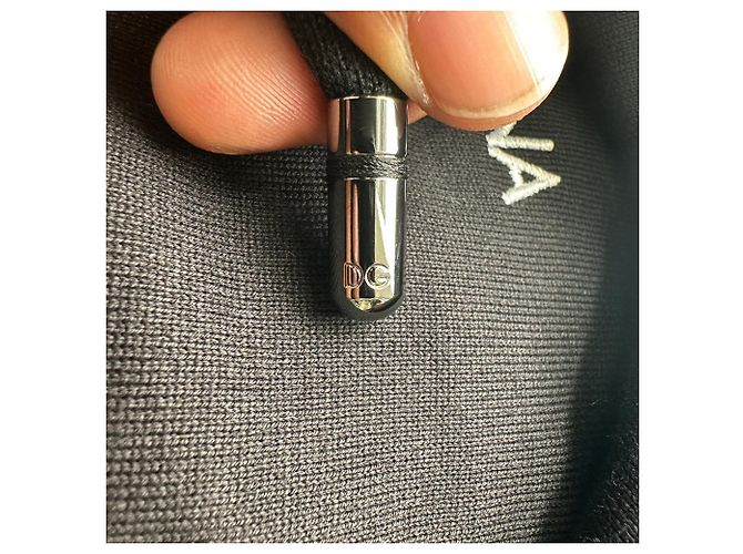 Dolce & Gabbana Hoodie mit Logo-Print aus schwarzer Baumwolle - Ansicht 5