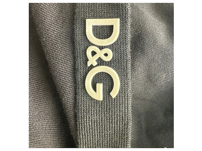 Dolce & Gabbana Hoodie mit Logo-Print aus schwarzer Baumwolle - Ansicht 6