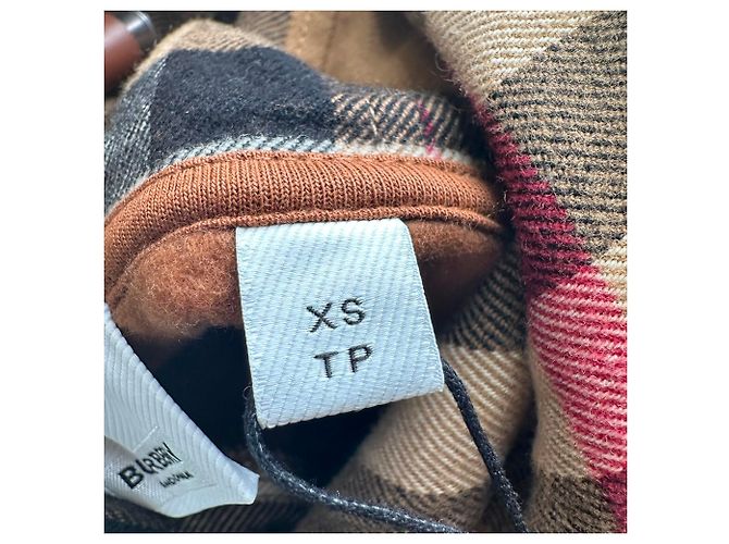 Burberry Samuel Hoodie mit Check-Besatz aus brauner Baumwolle - Ansicht 11