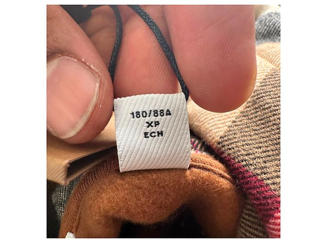 Burberry Samuel Hoodie mit Check-Besatz aus brauner Baumwolle - Ansicht 12