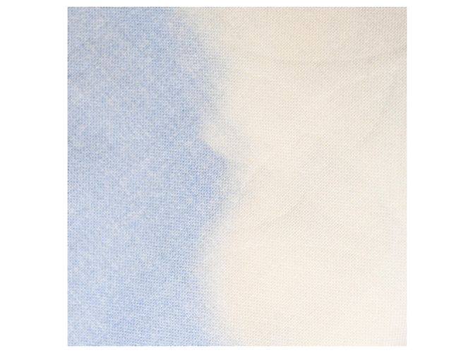 Louis Vuitton Embossed Cloud Blazer in Blue Polyester Light blue - view 16