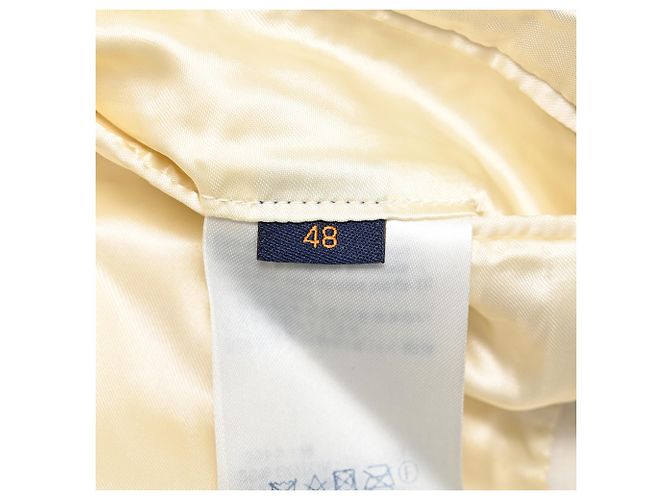 Louis Vuitton Embossed Cloud Blazer in Blue Polyester Light blue - view 6