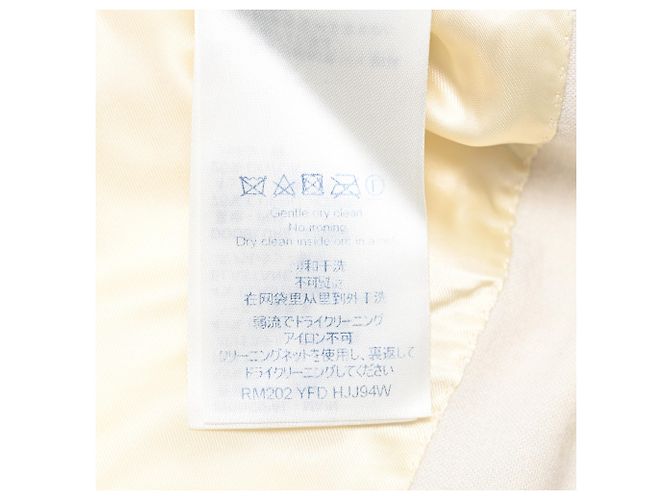Louis Vuitton Embossed Cloud Blazer in Blue Polyester Light blue - view 7
