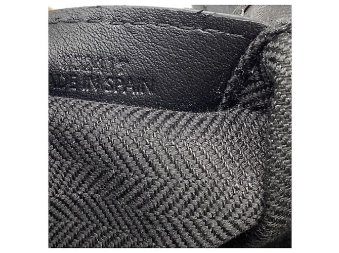Borsa cintura Loewe Small Puzzle in pelle di vitello nera Nero - vista 7
