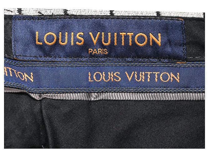 Louis Vuitton x NBA Printed Trousers in Multicolor Wool Multiple colors - view 4