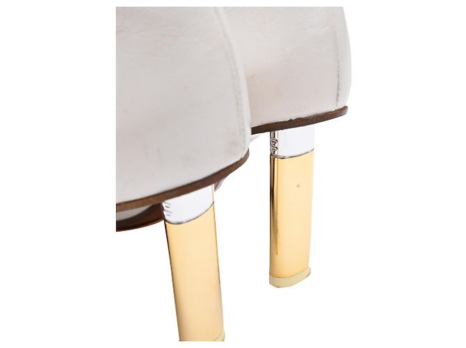 Vêtements Botas Tabi Bullet Heel Vetements en cuero blanco - vista 19