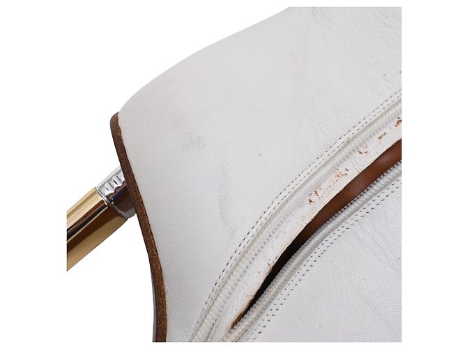 Vêtements Botas Tabi Bullet Heel Vetements en cuero blanco - vista 31