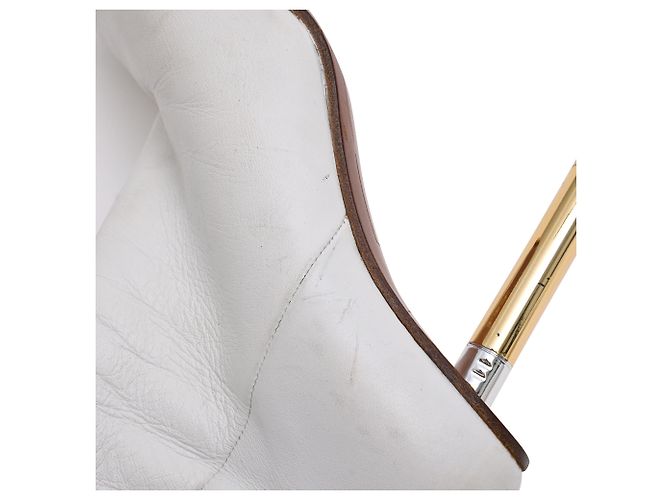 Vêtements Botas Tabi Bullet Heel Vetements en cuero blanco - vista 34