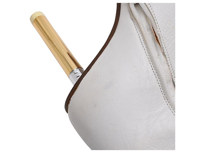 Vêtements Botas Tabi Bullet Heel Vetements en cuero blanco - vista 36