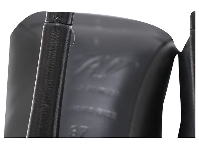 Décolleté Trompette borchiate Roger Vivier in pelle nera Nero - vista 9