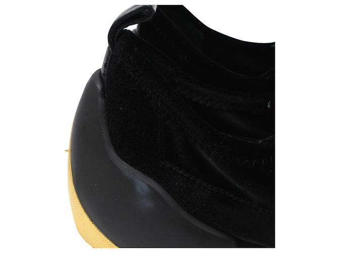 Zapatillas Giuseppe Zanotti Light Jump Gruber en terciopelo negro - vista 10