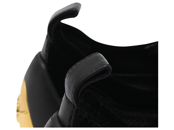 Zapatillas Giuseppe Zanotti Light Jump Gruber en terciopelo negro - vista 14