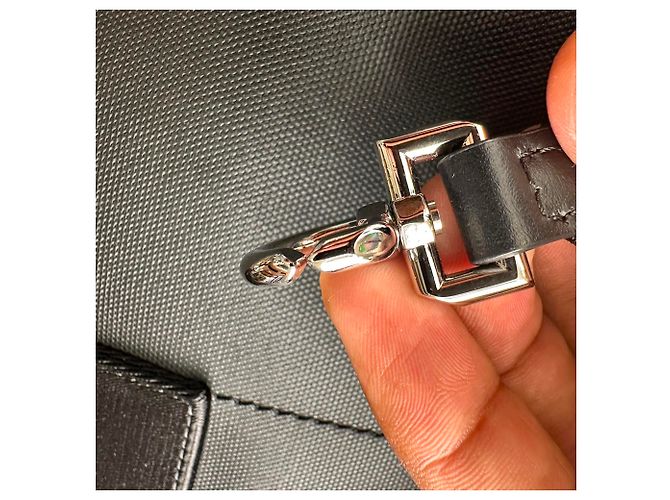 Sac Givenchy Antigona Sport en toile enduite noire - vue 12