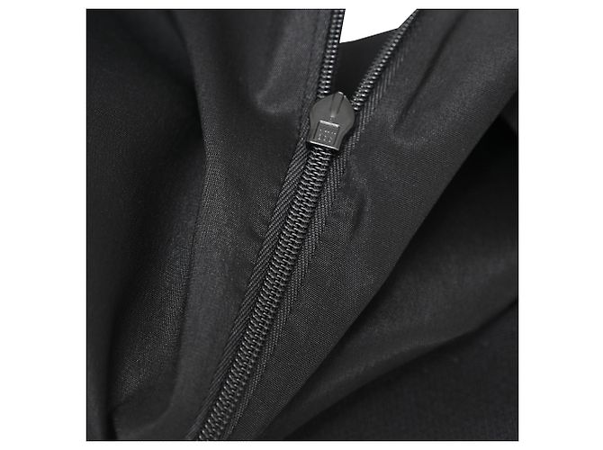Max Mara Midi-Etuikleid mit langen Ärmeln aus schwarzer Wolle - Ansicht 8
