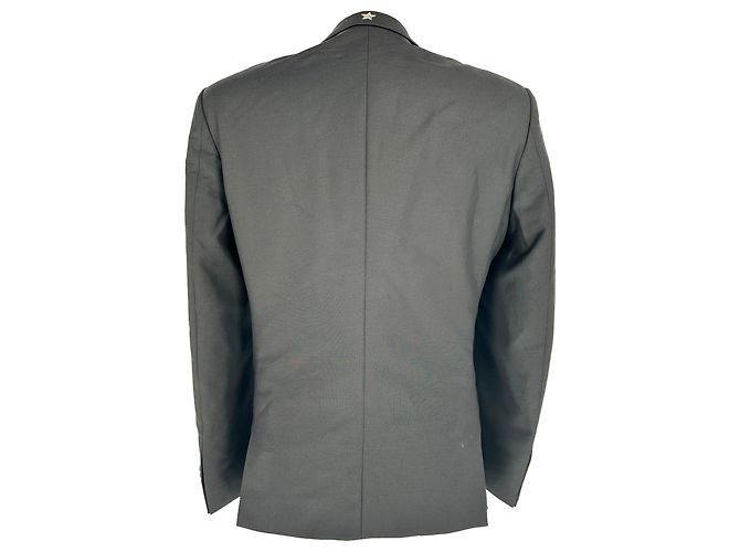 Givenchy Single-Breasted Blazer in Black Wool - view 3