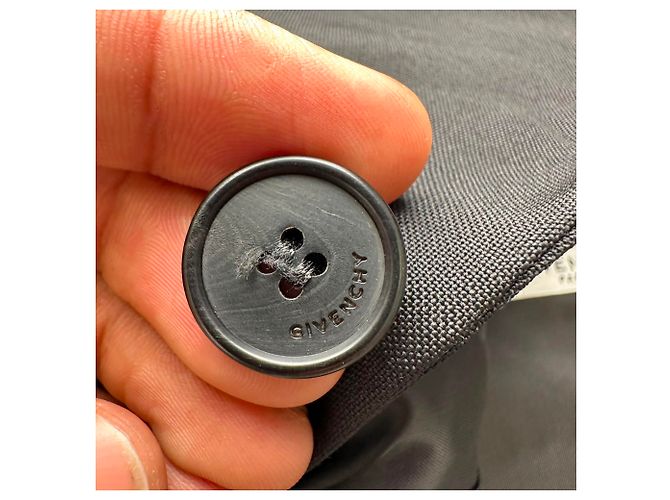 Givenchy Single-Breasted Blazer in Black Wool - view 4