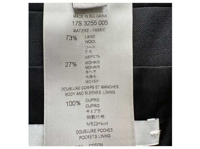 Givenchy Single-Breasted Blazer in Black Wool - view 6
