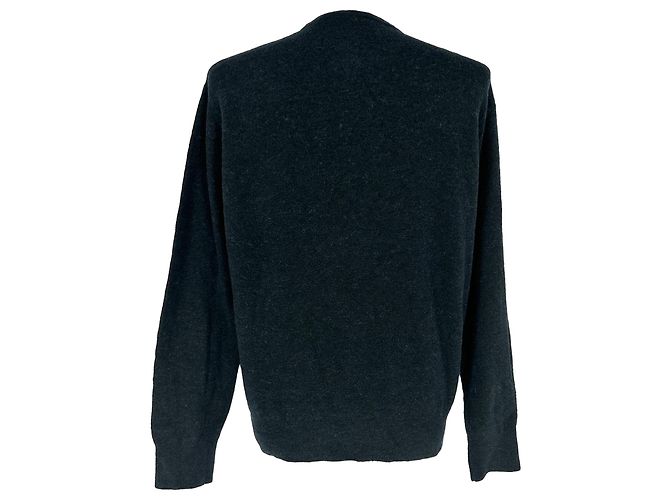 Pull Acne Studios Kiza avec logo brodé en nylon noir - vue 3